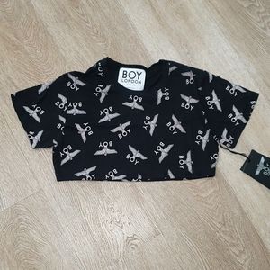 Boy London cropped top